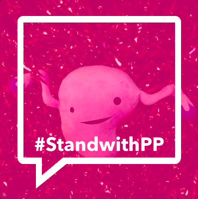 cuterus stands with planned parenthood