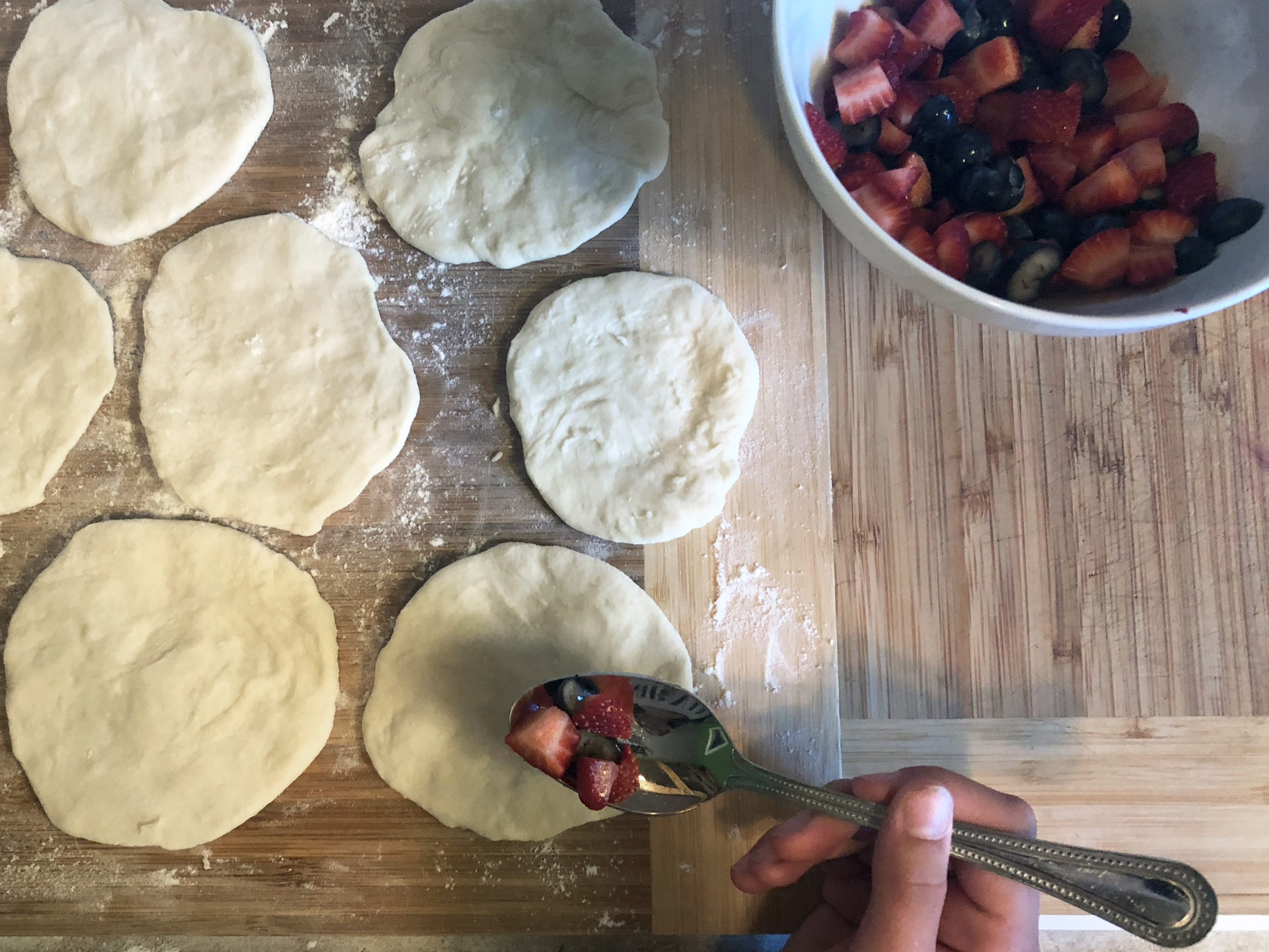 berry momo filling